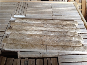 Ivory Travertine - Split Face 5x30 cm
