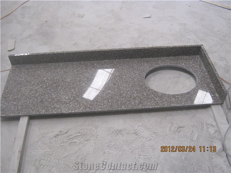 G664 Misty Brown Granite Countertop