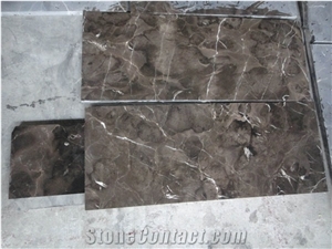 Good Price for Dark Brown Marble Flooring Tiles, Prestige Brown Marble Slabs & Tiles