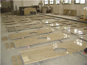 Granite Countertop for Kitchen, Yellow Granite Countertops