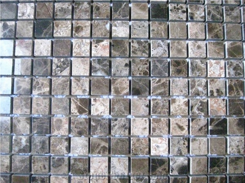 Marble Mosaic for Home Decoration,Pink Marble Mosaic