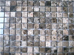 Marble Mosaic for Home Decoration,Pink Marble Mosaic