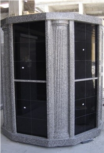 Natural China Grey Granite Columbariums for Sale (Competitive Price), G603 and G633 and Shanxi Black Grey Granite Columbariums