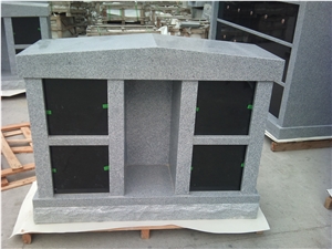 Natural China Grey Granite Columbariums for Sale (Competitive Price), G603 and G633 and Shanxi Black Grey Granite Columbariums