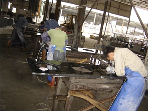 Pure Shanxi Black Granite Countertop
