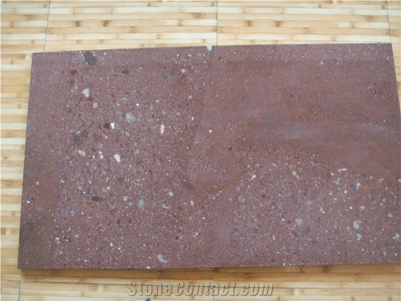 China Red Porphyry Slabs & Tiles