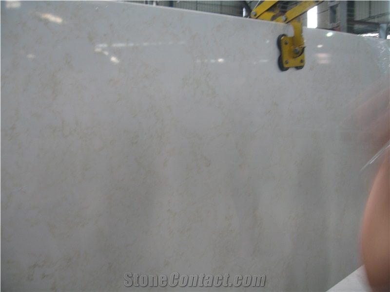 Engineered Artificial Stone Botticino, Beige Artificial Stone