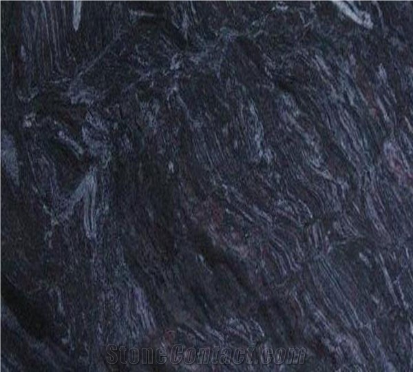 Brass Blue Granite Slab