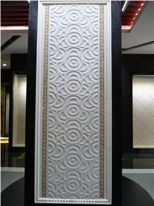 Natural 3d Sculptural Stone Wall Cladding Tile Design