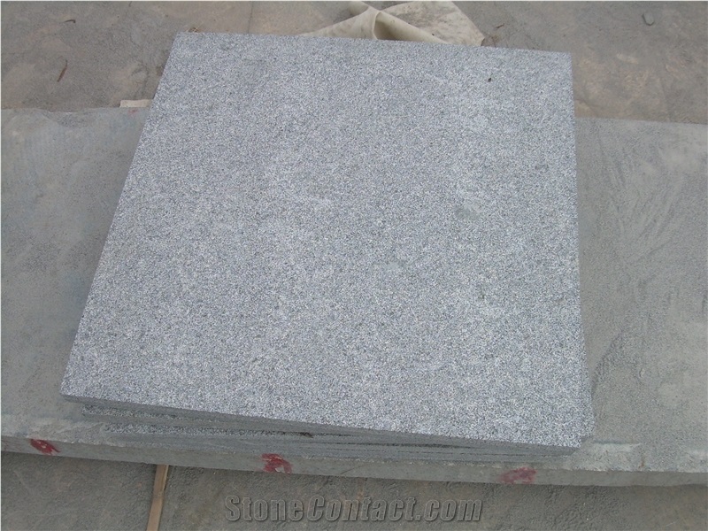 G654 Grey Granite Flamed Tile Paving Stone, G654 Padang Dark Granite