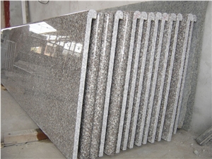 Kitchen Countertops, Chinese Cheap Popular Pink/Brown Granite G664 Bench Bar Desk Worktops with Bullnose/Round Composite Edge Profile, Custom Design, Natural Stone, Factory Good Quality Competitive