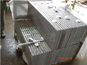 Our Quarry G664 Pink Granite Polished Step Stair