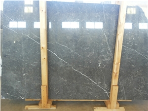 Grey Lido Marble Slabs & Tiles, Morocco Grey Marble Polished Floor Tiles, Wall Tiles