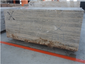 Travertino Classico Travertine Slabs & Tiles, Italy Beige Travertine Polished Floor Tiles, Wall Tiles