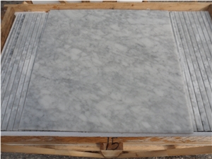 White Carrara Marble, Bianco Gioia White Marble Block