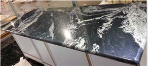 China Titanium Black Granite Floor Tiles, Black Granite Tile