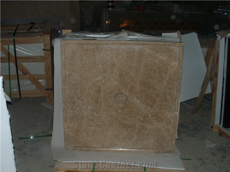 Emperador Light Shower Base/Shower Tray
