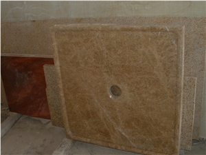 Emperador Light Shower Base/Shower Tray