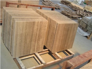 Grey Wood Grain Marble Slabs & Tiles, China Grey Marble