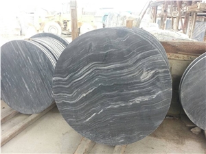 Midnight Snow Marble Dinner Table,Round Table Midnight Snow Marble Dinner Table,Round Table