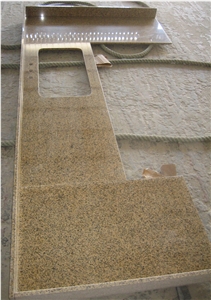 Palo Gold Granite Kitchen Countertop