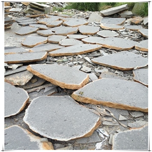 Basalt Irregular Stepping Stone, Grey Basalt Flagstone