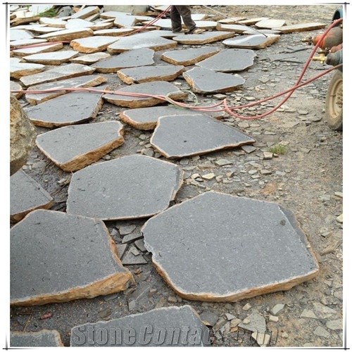 Basalt Step Stone, Grey Basalt Flagstone