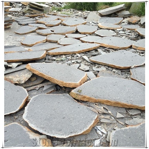 Basalt Step Stone, Grey Basalt Flagstone