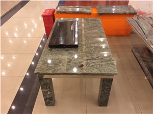 Green Natural Stone Table No.11