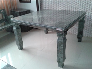 Green Natural Stone Table No.12 Green Natural Stone Table No.12