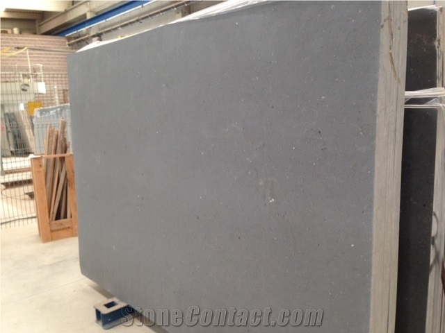 Moon Grey Honed Light Slabs & Tiles, Spain Grey Limestone
