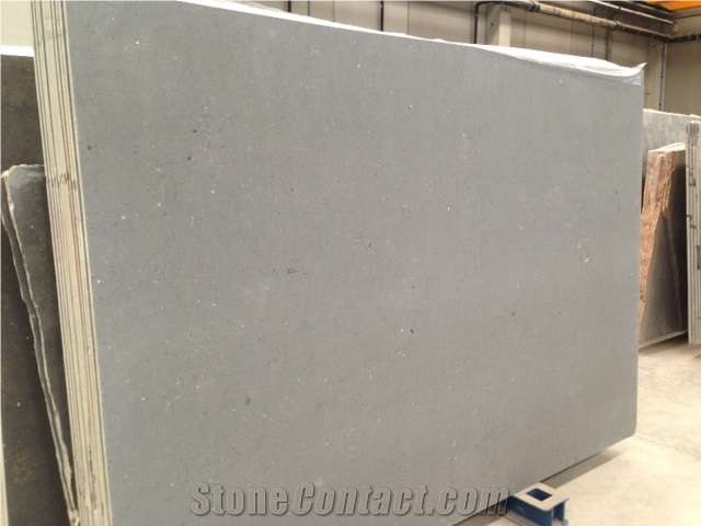 Moon Grey Honed Light Slabs & Tiles, Spain Grey Limestone