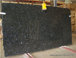 Emerald-Pearl Granite Slabs & Tiles, India Green Granite