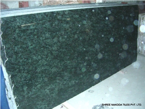 Green-Galaxy Granite Slabs & Tiles, India Green Granite