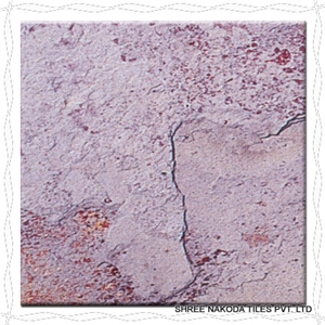 Lilac Slate Slabs & Tiles, India Pink Slate