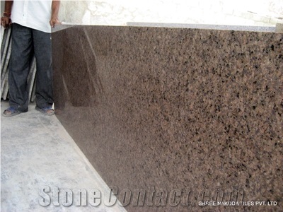 Sapphire Brown Granite Slabs & Tiles, India Brown Granite