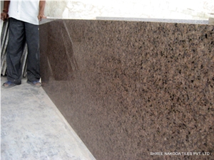 Sapphire Brown Granite Slabs & Tiles, India Brown Granite