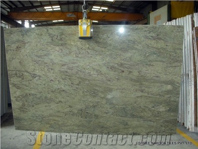 Surf-Green Granite Slabs & Tiles, India Green Granite