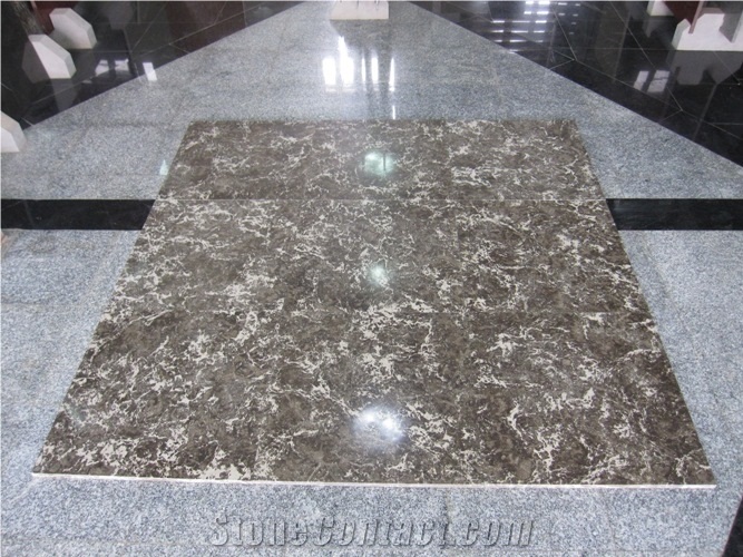 Gohare Cloudy Limestone Tiles & Slabs Iran, Brown Limestone Tiles & Slabs Polished Iran
