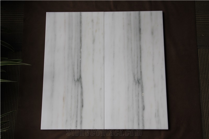 Own Quarry - Longin Jade Marble Tiles, China White Marble