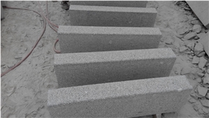 Flamed Grey Granite Kerbstone, G341 Grey Granite Kerbs