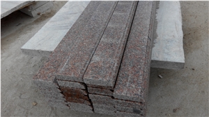 G386 Red Granite Window Sill,Half Bullnose Window Sill, G386 Red Granite Window Sills & Doors