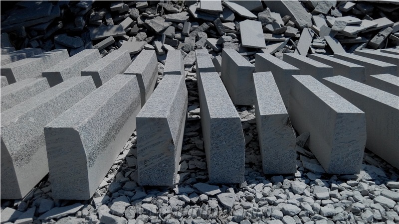 Granite Curbing for Traffic,G341 Grey Granite Curbs