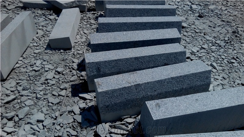 Granite Curbing for Traffic,G341 Grey Granite Curbs