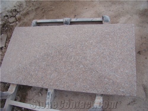 Granite Wall Top Coverings, G386 G354 Red Granite Pier Caps & Quoins