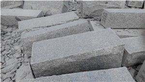 Grey Granite Buliding Stone, G341 Grey Granite Mushroom Stone