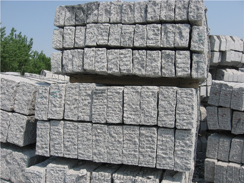 Grey Granite Kerb Made by Hand,Rv4, G341 Grey Granite Kerbs