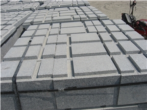 Grey Granite Pier Caps Stone, G341 Grey Granite Pier Caps