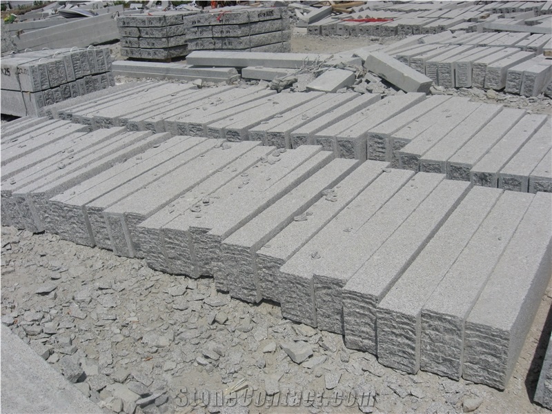 Grey Granite Road Kerb,Flamed Granite Kerb, G341 Grey Granite Kerbs