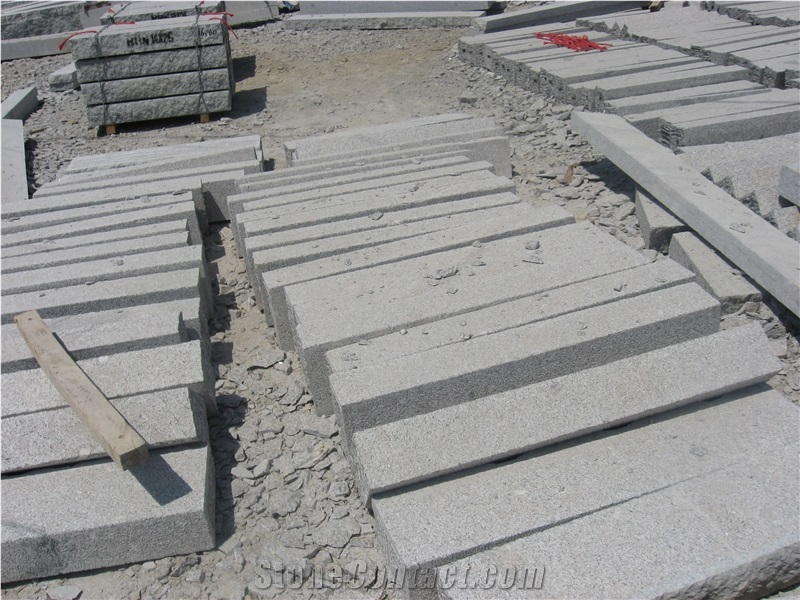 Grey Granite Road Kerb,Flamed Granite Kerb, G341 Grey Granite Kerbs